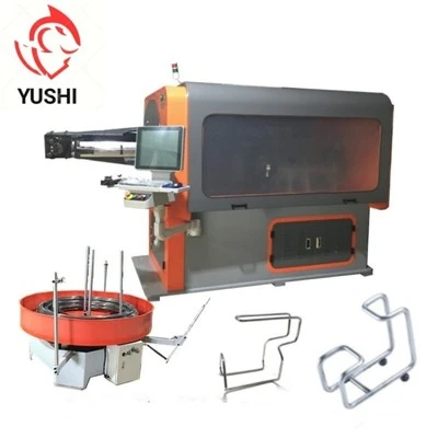 Máquina dobradeira automática de fio 3D